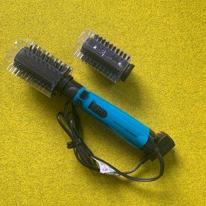 INFINITIPRO BY CONAIR Hot Air Spin Brush Set w/ 2-Inch & 1.5-Inch Brushes, EUC